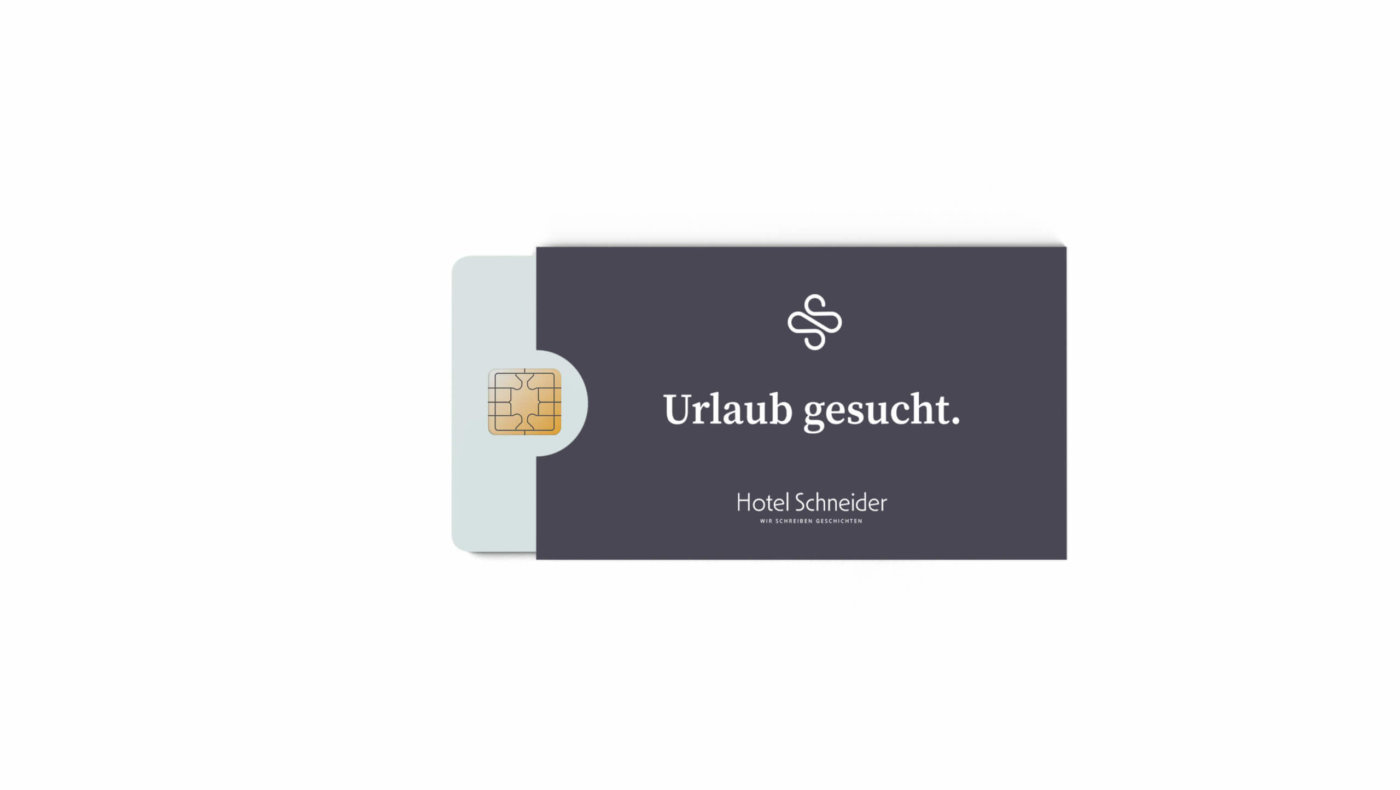 Keycard Hotel Schneider Obertauern, rebellcreative.at