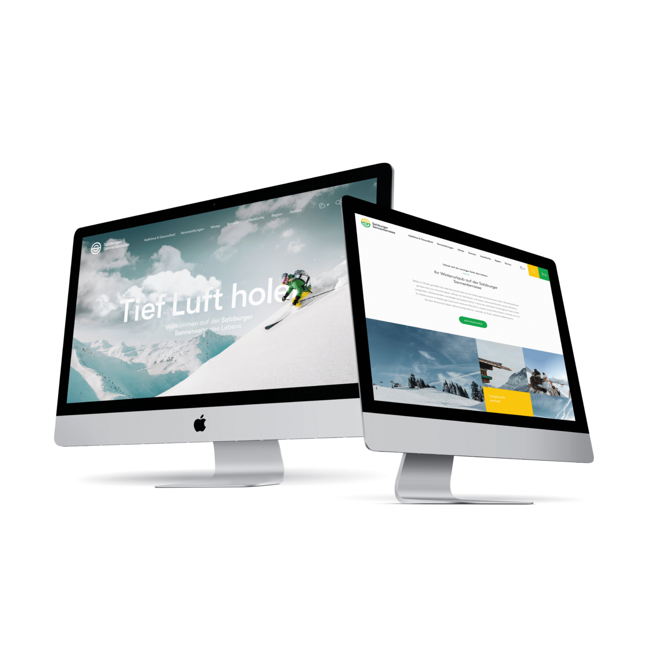 Salzburger Sonnenterrasse, Tourismus Website Referenzen, Website, rebellcreative.at