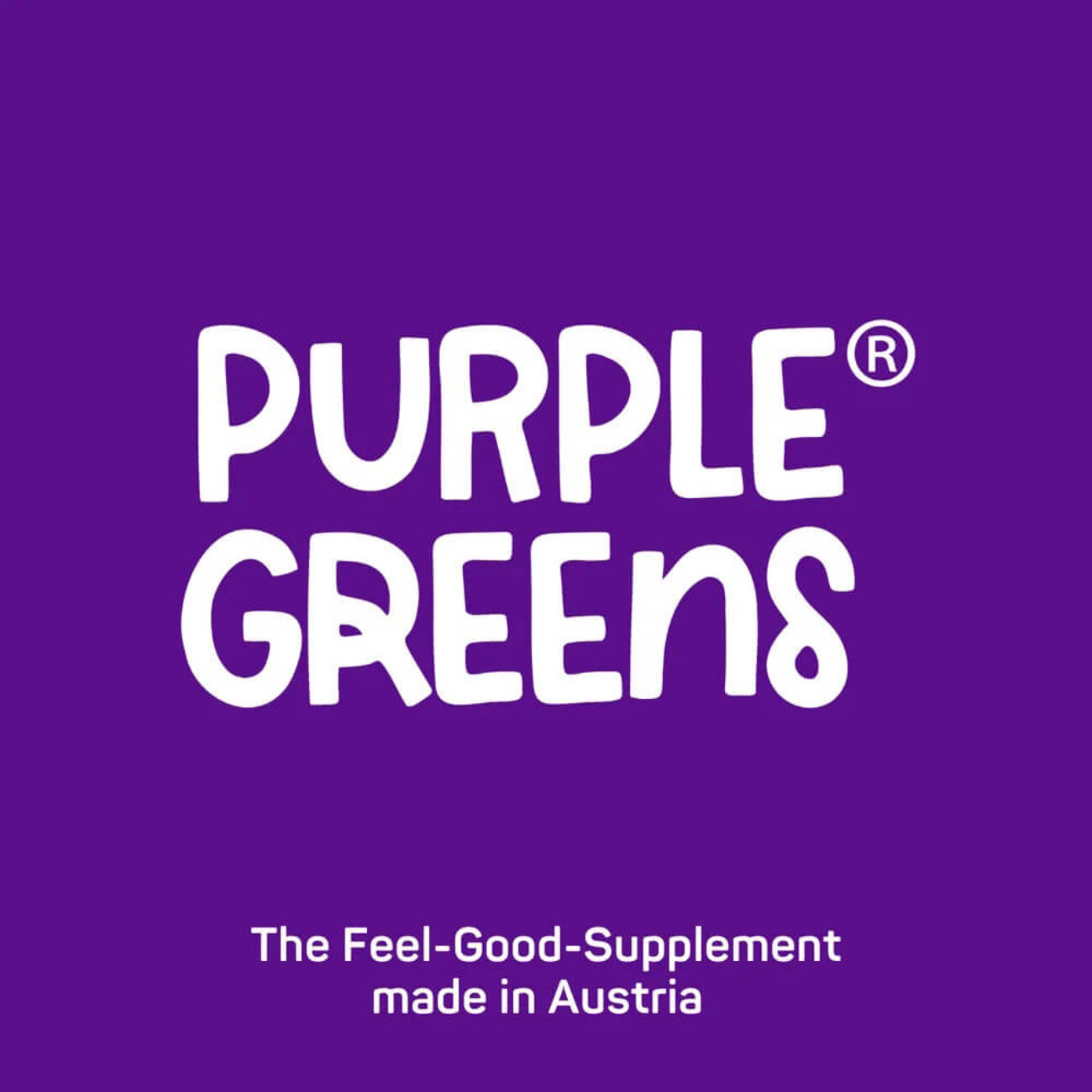 Markenentwicklung für Purple Greens Supplement, Rebell Creative